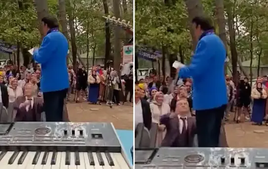 Nereden nereye! Bir dönemin efsane ismi, dernek pikniklerinde boy gösteriyor