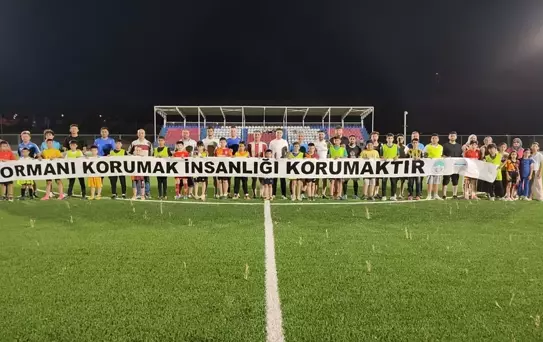 Futbol Kursundan Orman Yangınlarına Dikkat