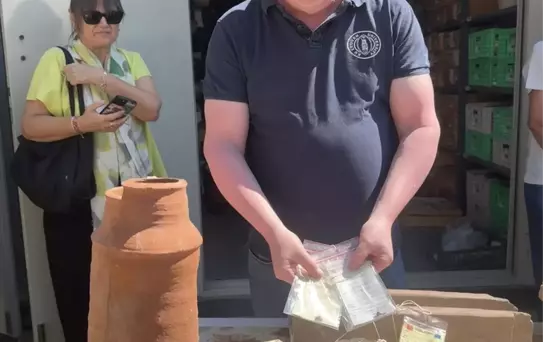 Türkiye'deki antik kentte 2 bin yıllık kadın ayak izi bulundu