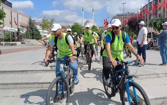 Yeşilay Bisiklet Turu Sakarya'da Gerçekleşti