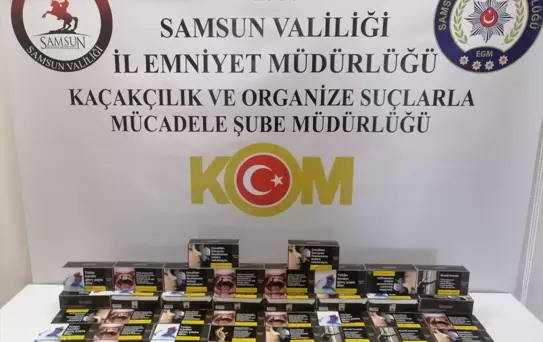 Samsun'da Kaçakçılık Operasyonu