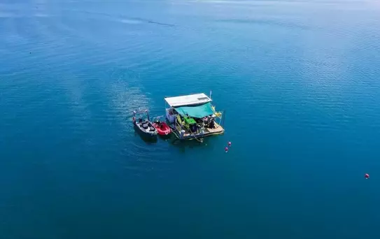 Sapanca Gölü'nde Su Alma Hatları Temizleniyor
