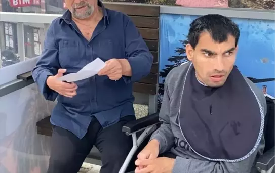 Şehit Eren Bülbül Gençlik Merkezi'nden engelli babası Doğan'a sürpriz