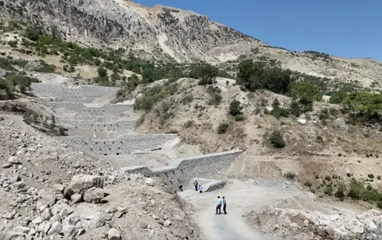 Tut'ta Sel Felaketi Sonrası Taşkın Koruma Çalışmaları