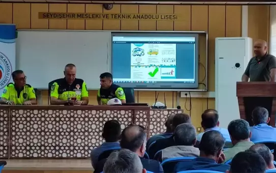 Seydişehir'de Servis Şoförlerine Eğitim
