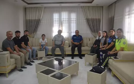 Emniyet Müdürü Gazilere Ziyaret Gerçekleştirdi
