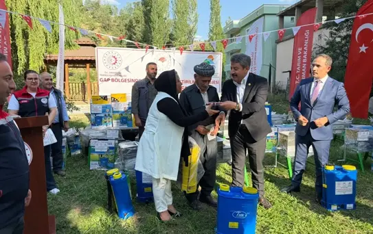 Şırnak'ta Bağcılığa Destek