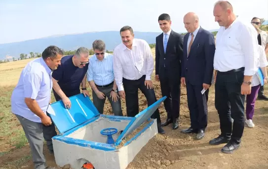 Amasya'da Kapalı Sulama Tesisleri Açıldı