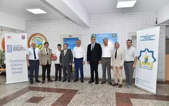 Tekirdağ'da Okul Tadilatları Denetimli Serbestlik ile Yapılıyor