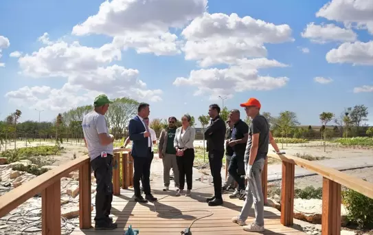 Çorlu'da Selfie Park Çalışmaları Devam Ediyor