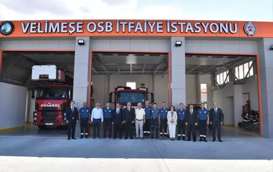 Vali Soytürk'ten İtfaiye Ziyareti