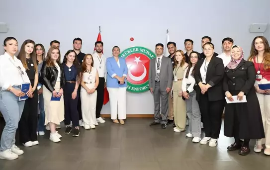 TÜ Gümrük Öğrencileri Bakanlıkta
