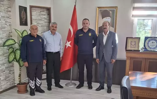 Başkan İlbey, İtfaiye Haftası'nda İtfaiyecileri Ağırladı