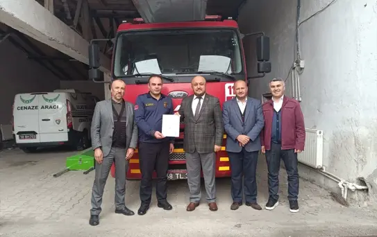 İtfaiyeciler Haftası'nda Ziyaret