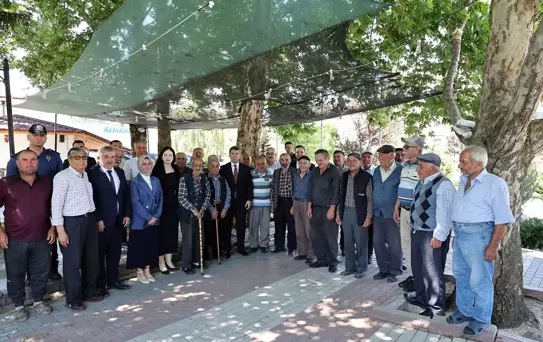 Vali Önder Bakan Hamamözü'nde İncelemelerde Bulundu