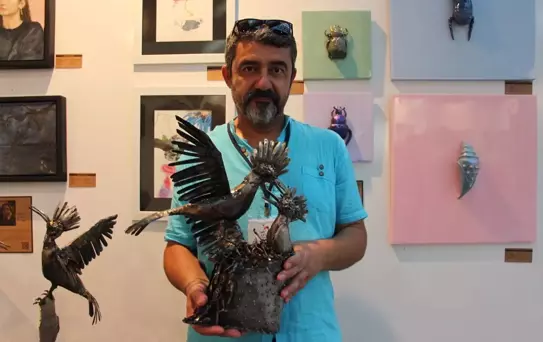 Antalya'da Sanat Fuarı Başladı