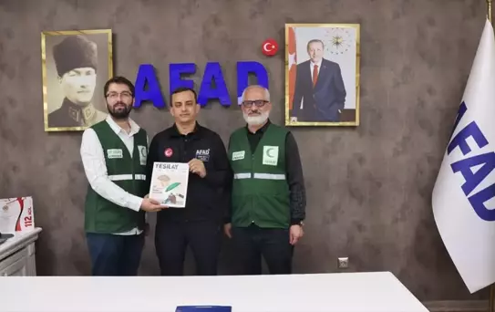 Yeşilay'dan AFAD'a Ziyaret