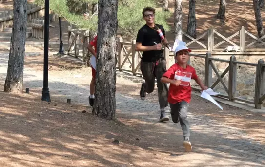 Yozgat'ta 'Rotamız Aile' temalı oryantiring yarışması düzenlendi