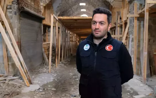 Kahramanmaraş Tarihi Çarşı Restore Ediliyor