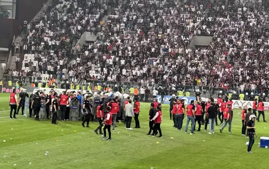 Olaylı maç sonrası TFF'den ilk açıklama: Hükmene doğru giden bir süreç var