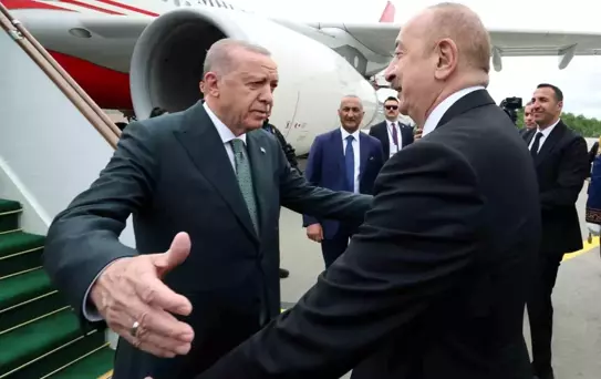 Cumhurbaşkanı Erdoğan ve Aliyev, Laçın Uluslararası Havalimanı'nın açılışını yaptı