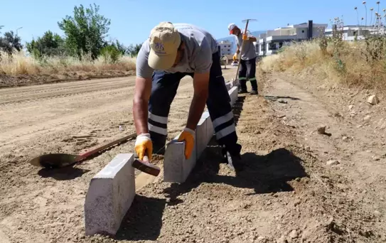 Nazilli'de Yeni Yol Yapım Çalışmaları Başladı