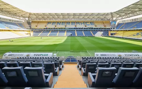 Fenerbahçe Ülker Stadı'nda yenileme ve tadilat çalışmaları start verdi