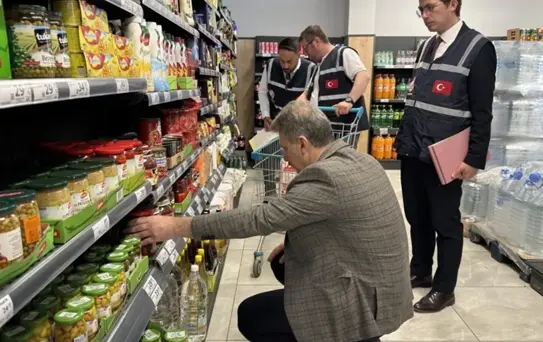 Ankara'da fiyat etiketi denetimlerinde toplam 39 milyon lira ceza