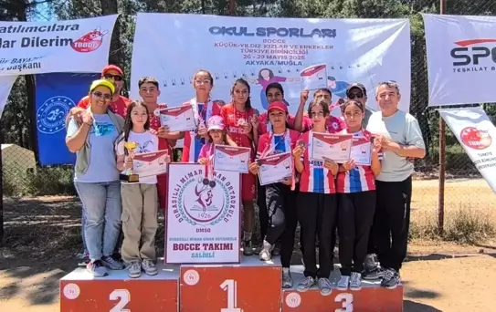 Durasıllı Mimar Sinan Ortaokulu Bocce'de Tarih Yazdı
