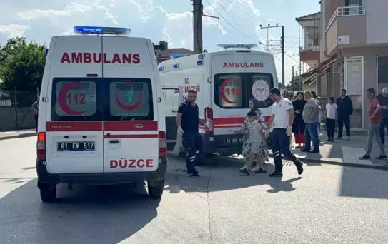 Düzce'de Çocuklar Yaralandı