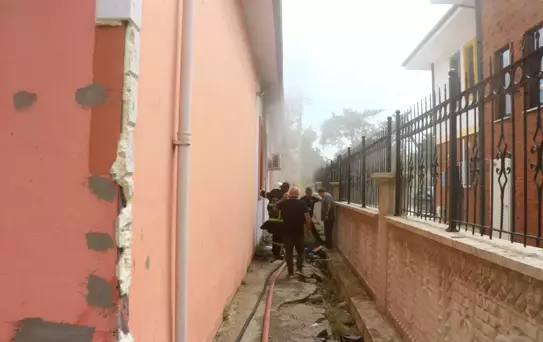 Tokat'ta Lisede Yangın