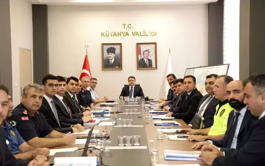 Kütahya'da Güvenlik Toplantısı