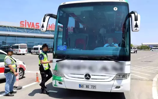 Sivas'ta Kurban Bayramı İçin Emniyet Kemeri Denetimleri Başladı