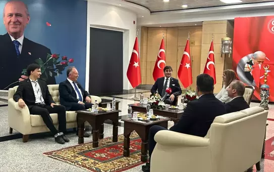 MHP Heyetleri Bayramlaşma Kabul Etti