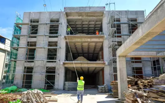 Esenyurt'ta Mahalle Konağı İnşaatı Yüzde 75 Tamamlandı