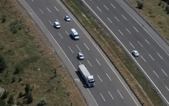 Ankara'da Helikopter Destekli Trafik Denetimi