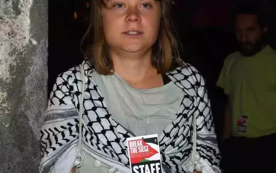 Greta Thunberg'den İsrail'e Suçlama