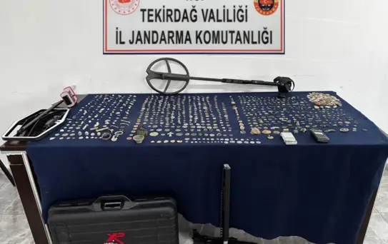 Çorlu'da Tarihi Eser Operasyonu