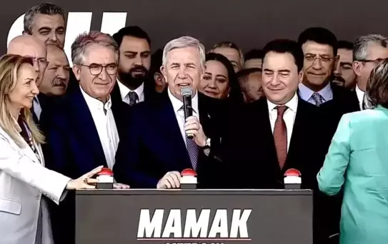 Mamak Metrosu'nun Temeli Atıldı
