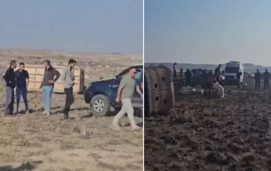 Aksaray'da 2 sıcak hava balonu düştü! 1 kişi öldü, 31 kişi yaralandı