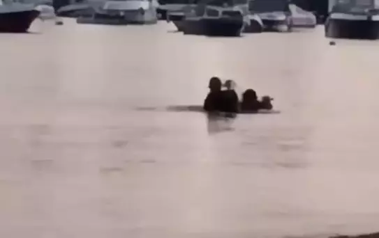 Bostancı Sahili'nde Boğulma Faciası