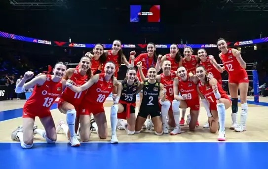 A Milli Kadın Voleybol Takımı İstanbul'da