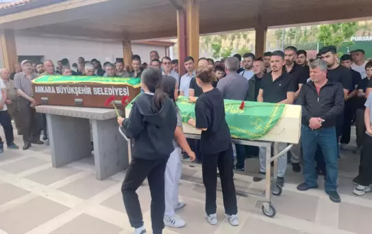 Ankara'da boğulan baba ve oğlu toprağa verildi