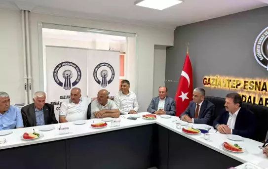 Gaziantep’te Esnaf Toplantısı