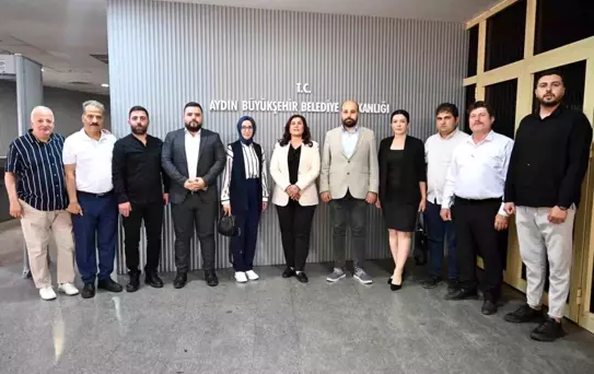 Başkan Çerçioğlu'na Gazeteciler Cemiyeti'nden Nezaket Ziyareti