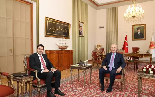 Kurtulmuş, Eren'i Kabul Etti