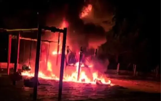 Amasya'da Çocuk Parkı Yangını: 4 Şüpheli Gözaltında