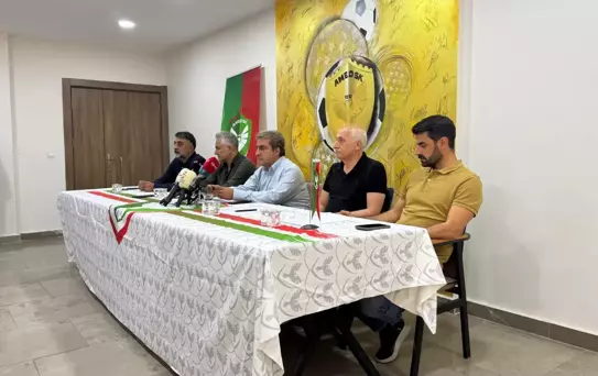Amedspor'un Yeni Teknik Direktörü Tanıtıldı