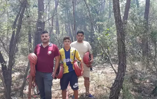 Kemer'deki Orman Yangını Kontrol Altına Alındı