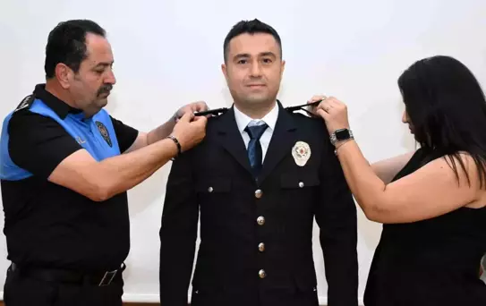 Antalya Emniyet'te Rütbe Terfi Töreni